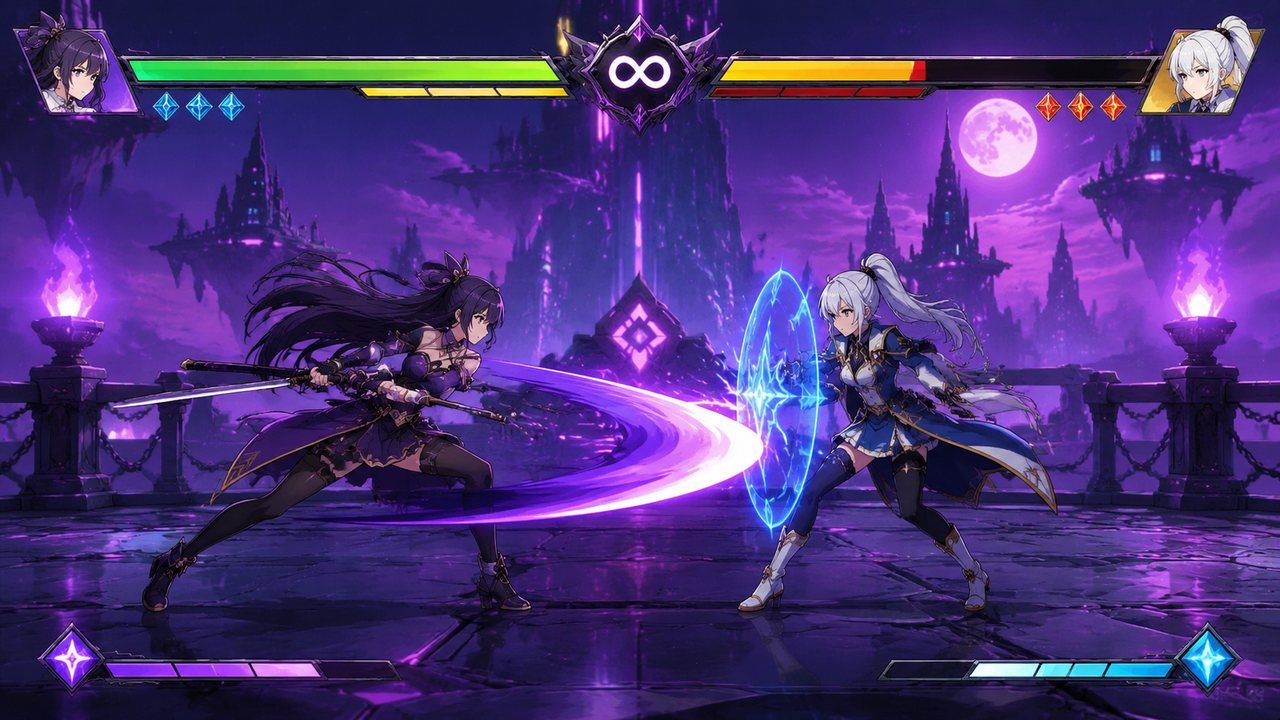 战斗女王 动作游戏 玩法截图 3