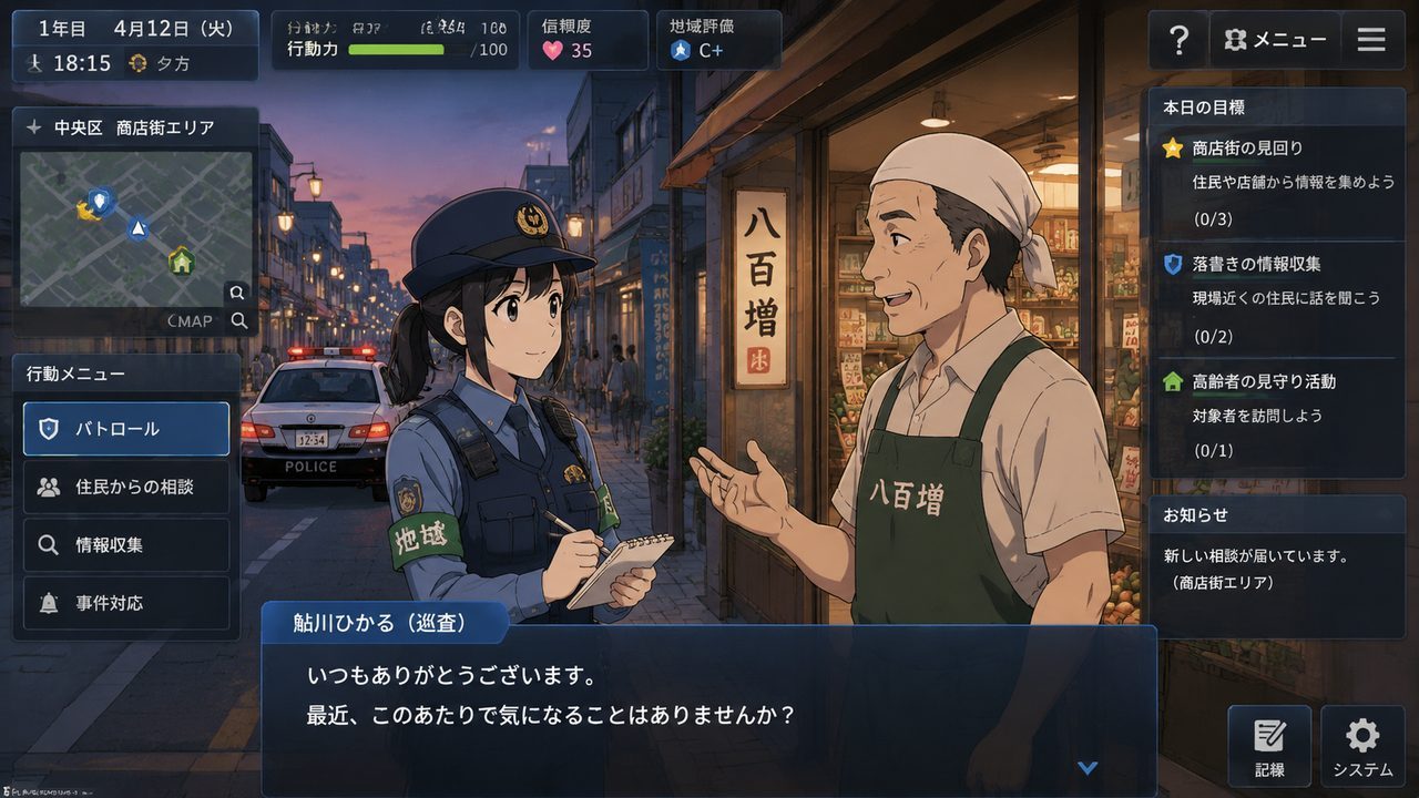 极道无赖EX 女警鮎川光 操作界面 场景图 7