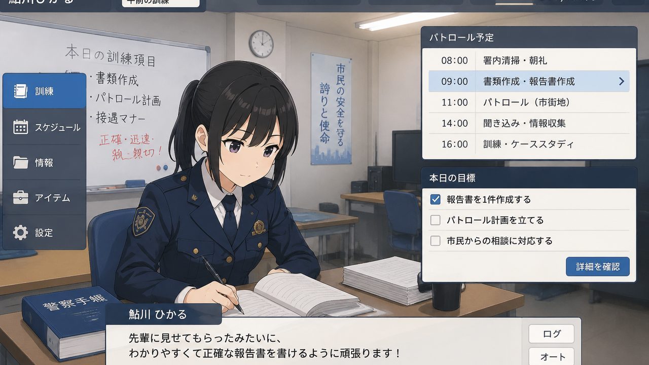极道无赖EX 女警鮎川光 场景演出 演示图 4
