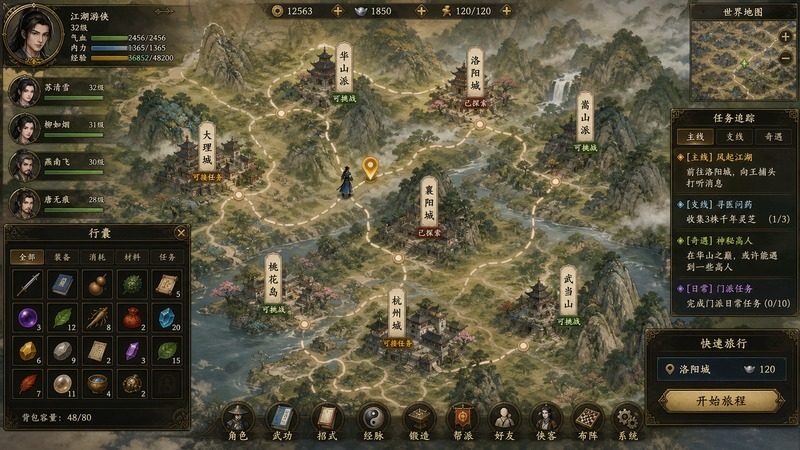 金庸群侠传5爱与死仙狐MOD六周年 剧情互动 详情图 6