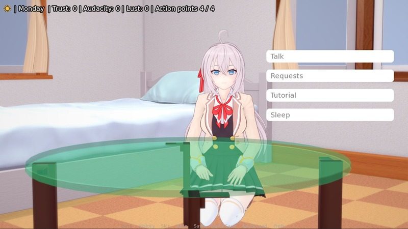 与阿尔雅一起生活 Living With Alya 版 任务推进 实机截图 3